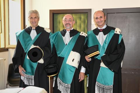 Award ceremony of Laurea Honoris Causa to Guenter Bloeschl, 2021